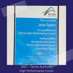 JT - 2007 - High Performance Coach with TA