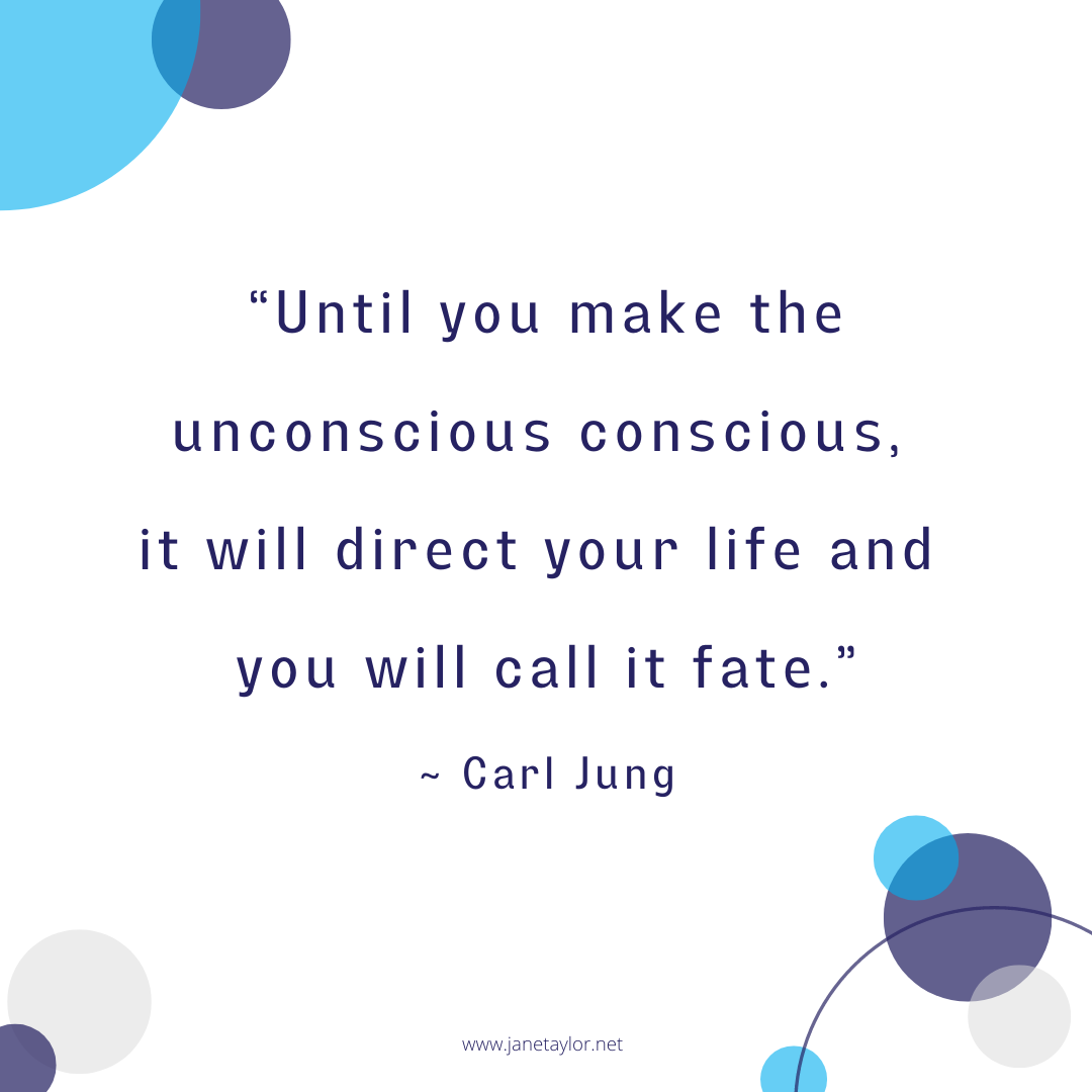 JT - Until you make the unconscious conscious, it will direct your life and you will call it fate