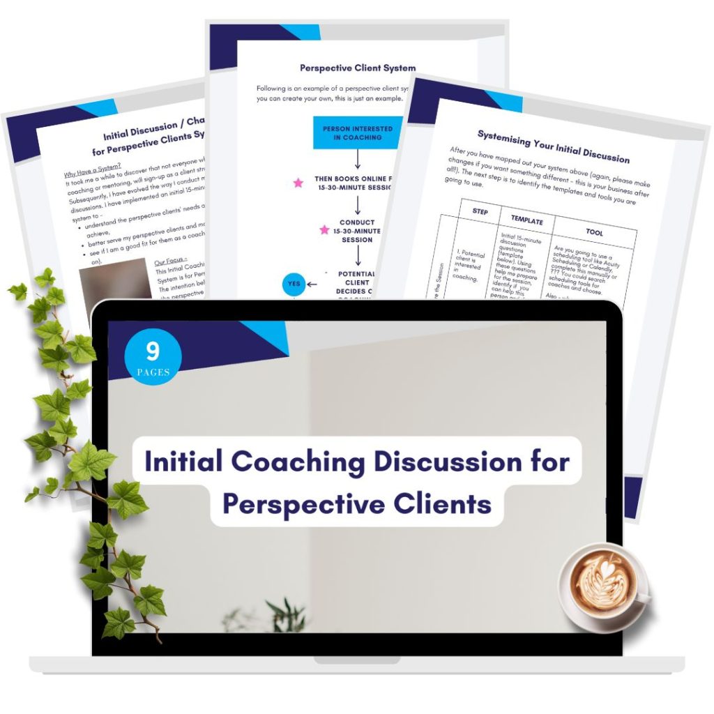 JT - Individual Coaching Discussion for Perspective Clients